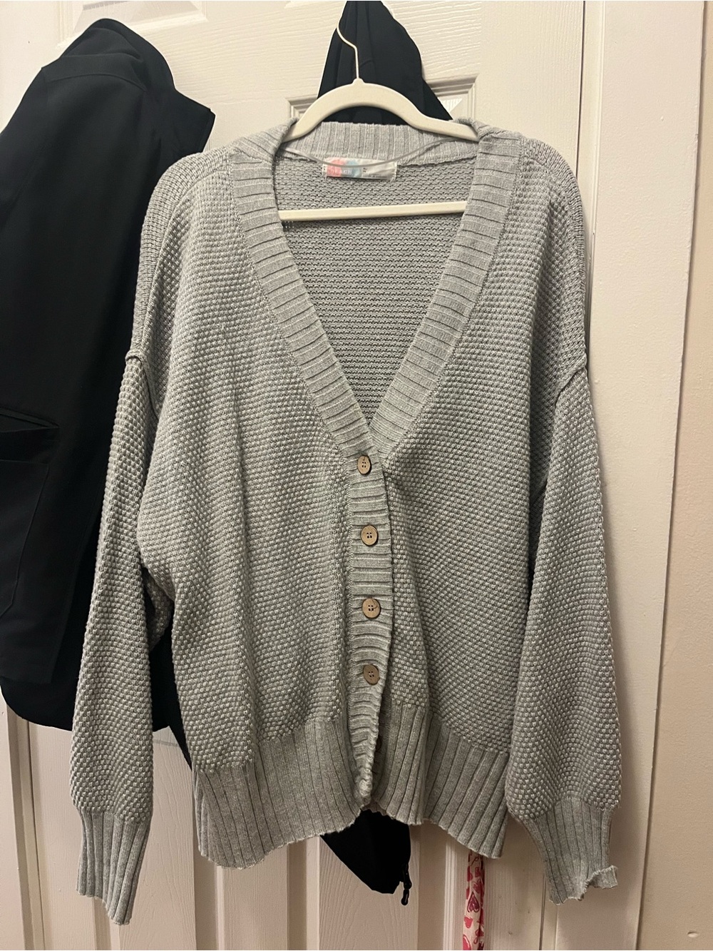 Cozy Free People Cardigan and Pants Knit Set